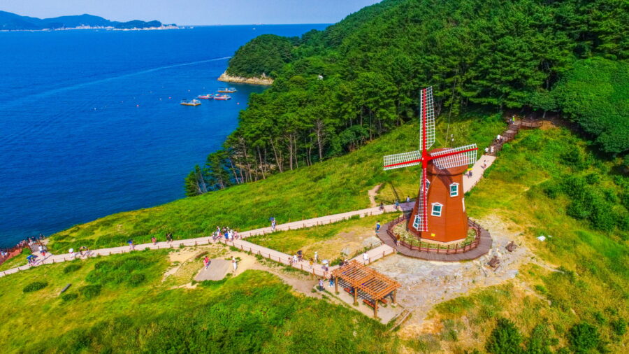거제도 바람의 언덕